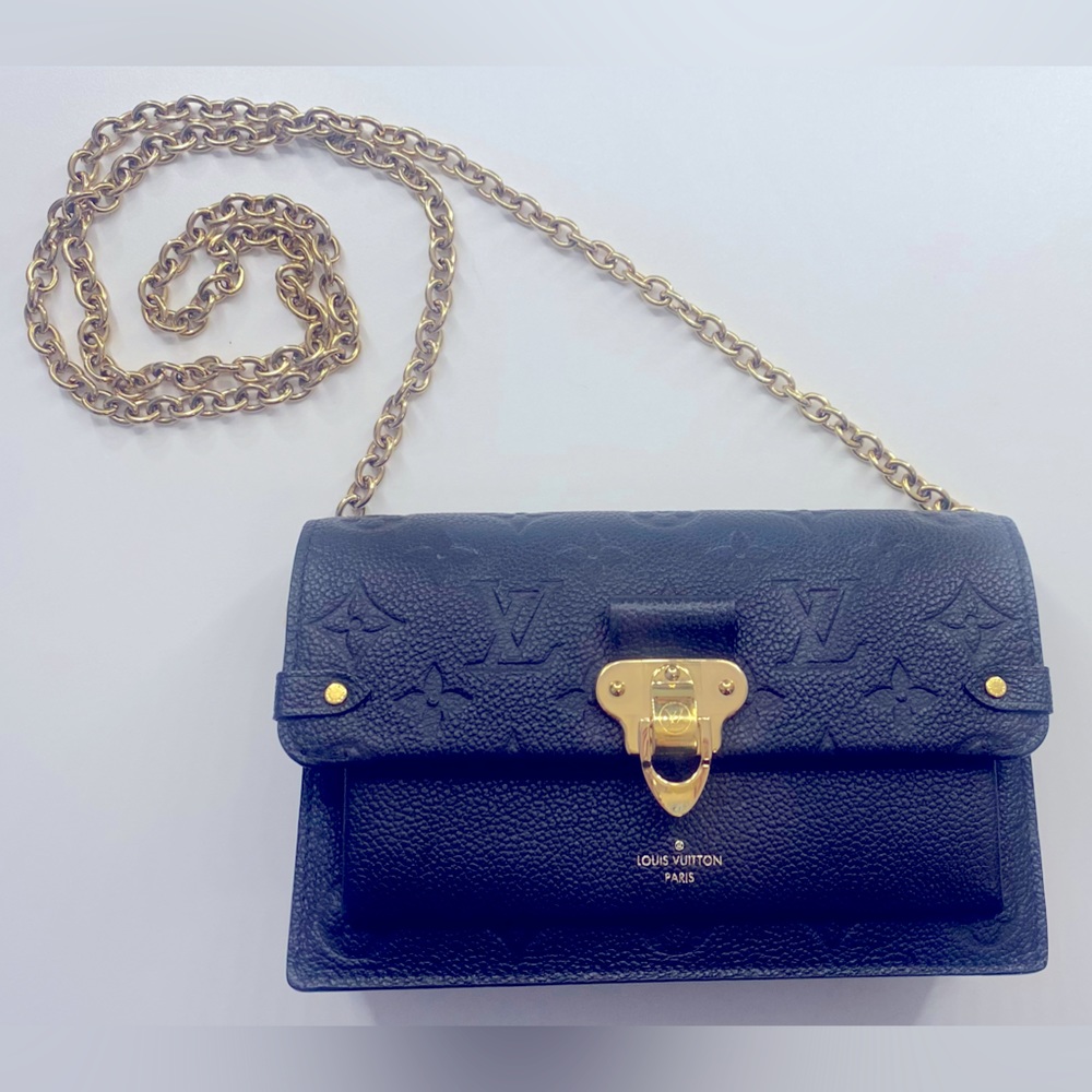 Louis Vuitton petit black crossbody purse